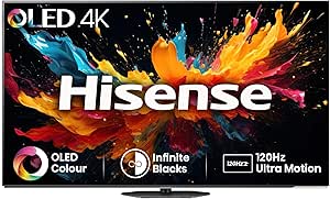 55" Hisense 55A85NTUK Premium 4K HDR Smart OLED TV image 2