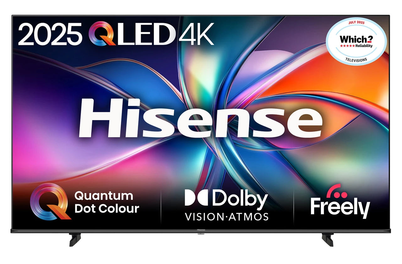 55" Hisense 55E7QTUK Premium 4K HDR Smart QLED TV