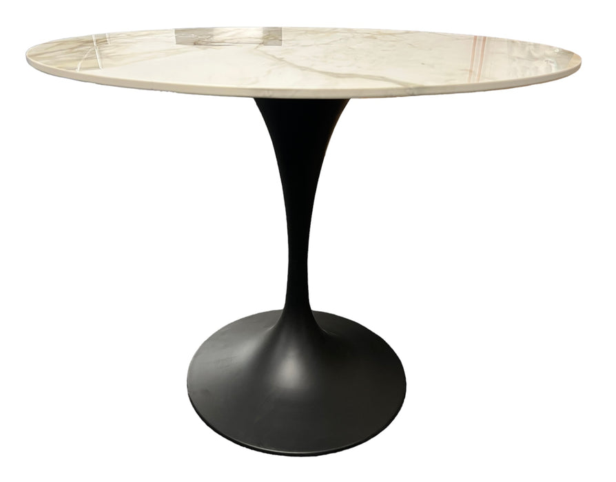 Bentley 0.9m Round Table (Black KD)