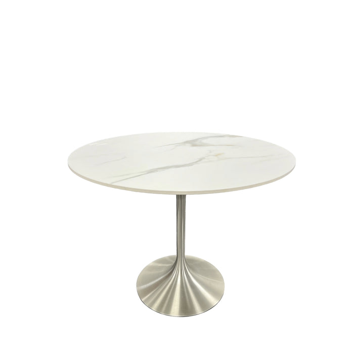 Bentley 0.9m Round Table (Chrome)