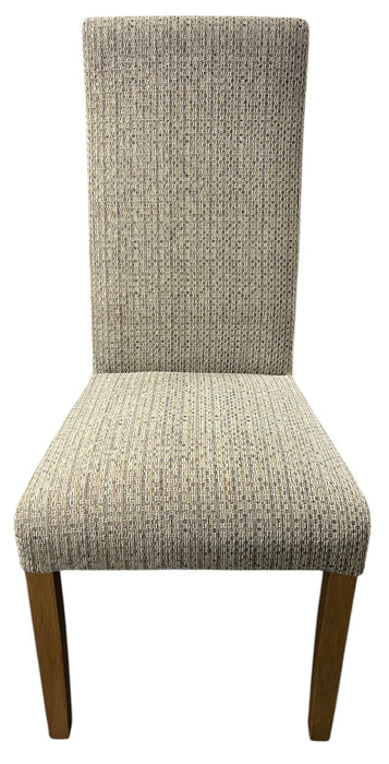 Berry Mixed Brown Fabric Chair