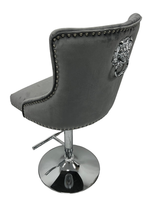 Chelsea 01 Dark Grey Bar Stool