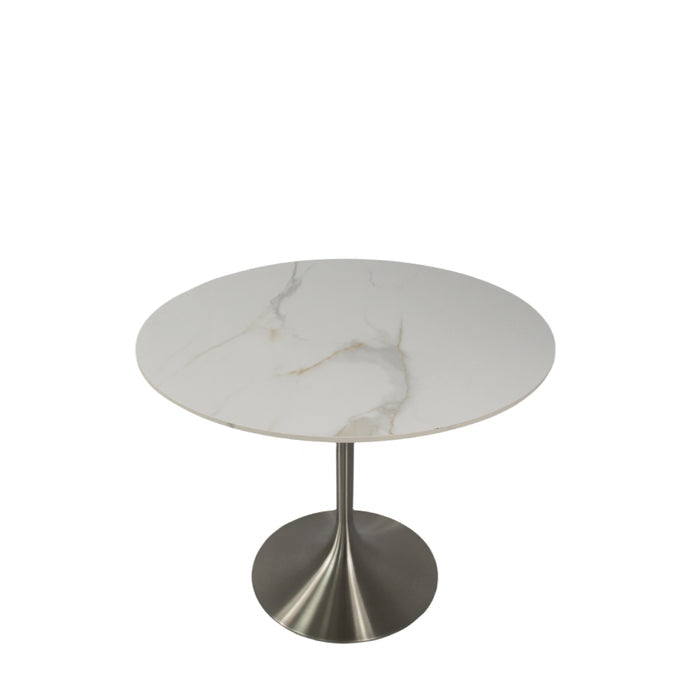 Bentley 0.9m Round Table (Chrome)
