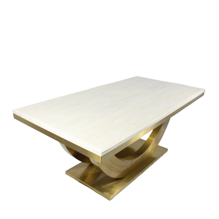 G- Chanel Marble dining Table 200cm (Monaco)