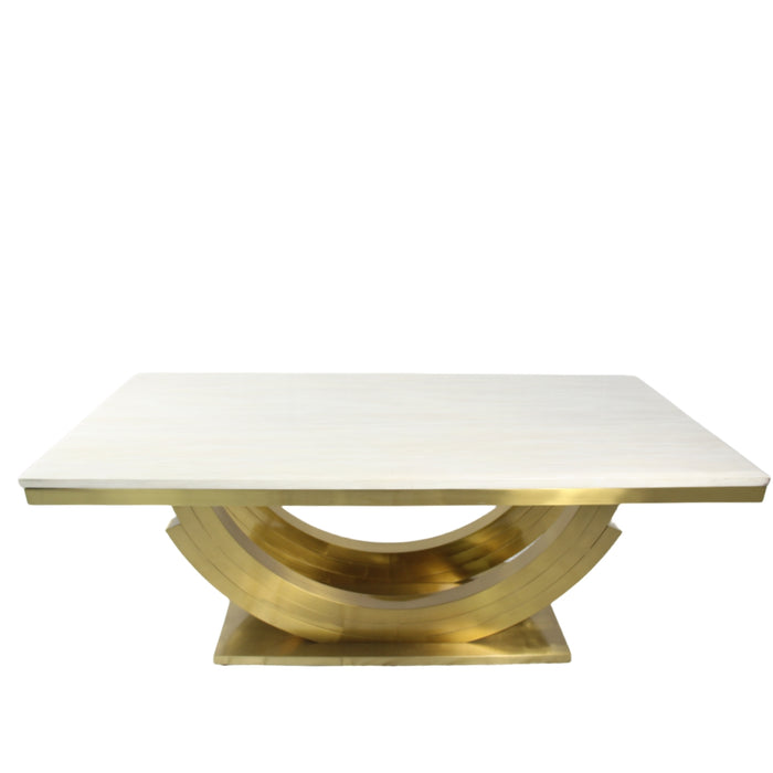 G- Chanel Marble dining Table 200cm (Monaco)
