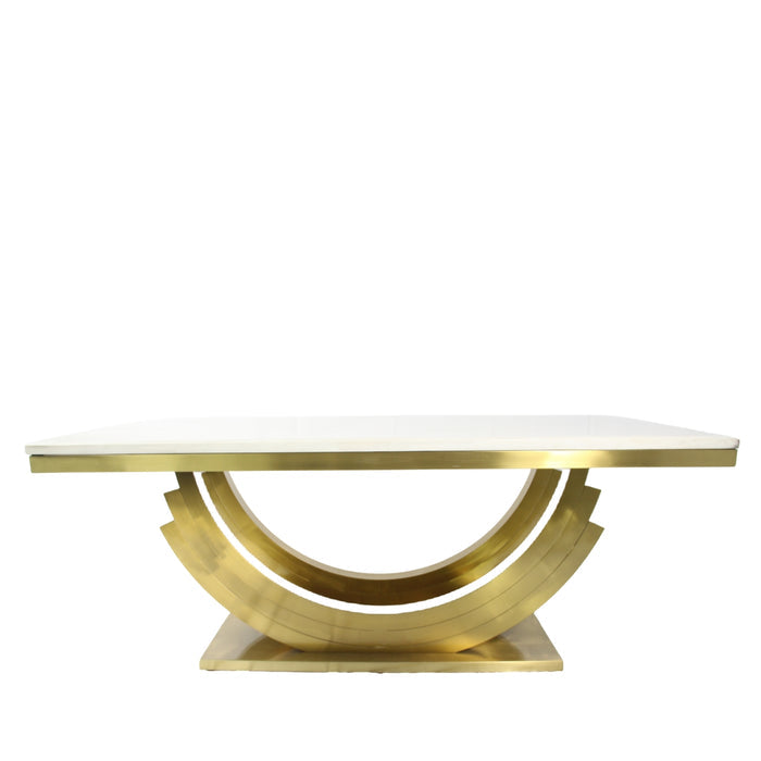 G- Chanel Marble dining Table 200cm (Monaco)
