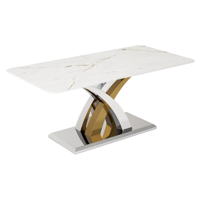 GS-Lucy 1.5m marble Dining Table