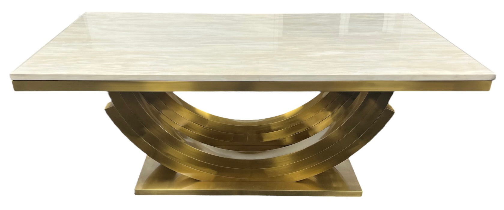 G- Chanel Marble dining Table 200cm (Monaco)