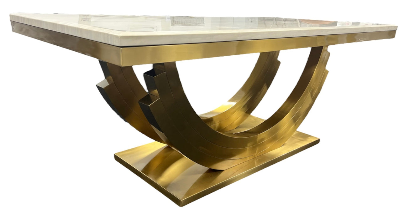 G- Chanel Marble dining Table 200cm (Monaco)