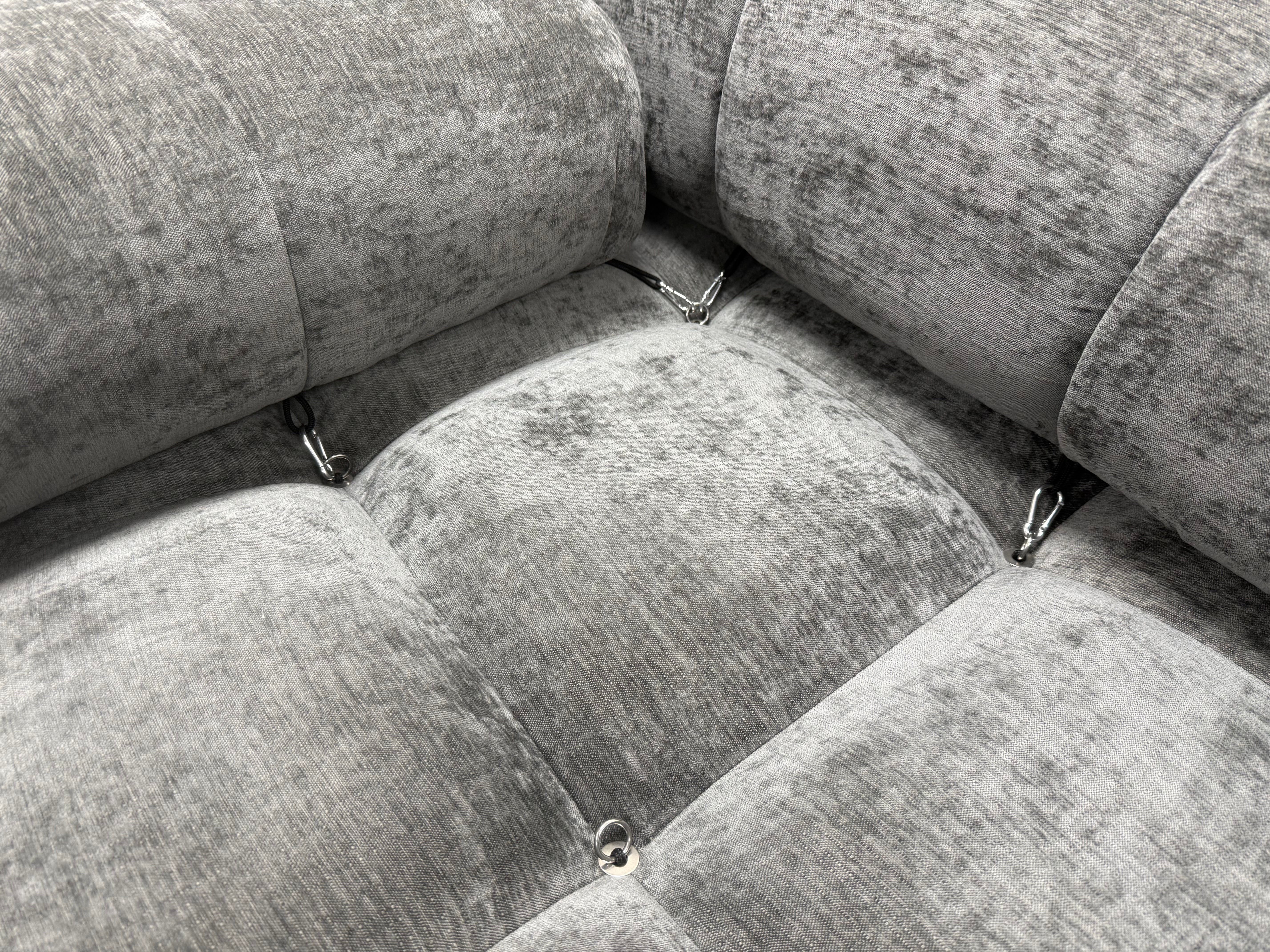 Milan Grey Compression Sofa