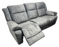 Rose Electric 3 Seater Recliner sofa - Charcoal