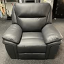 Montana manual Recliner chair (Black)