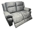 Rose Electric 2 Seater Recliner sofa - Charcoal