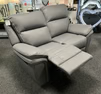 Montana 2 Seater manual Recliner sofa (Grey)