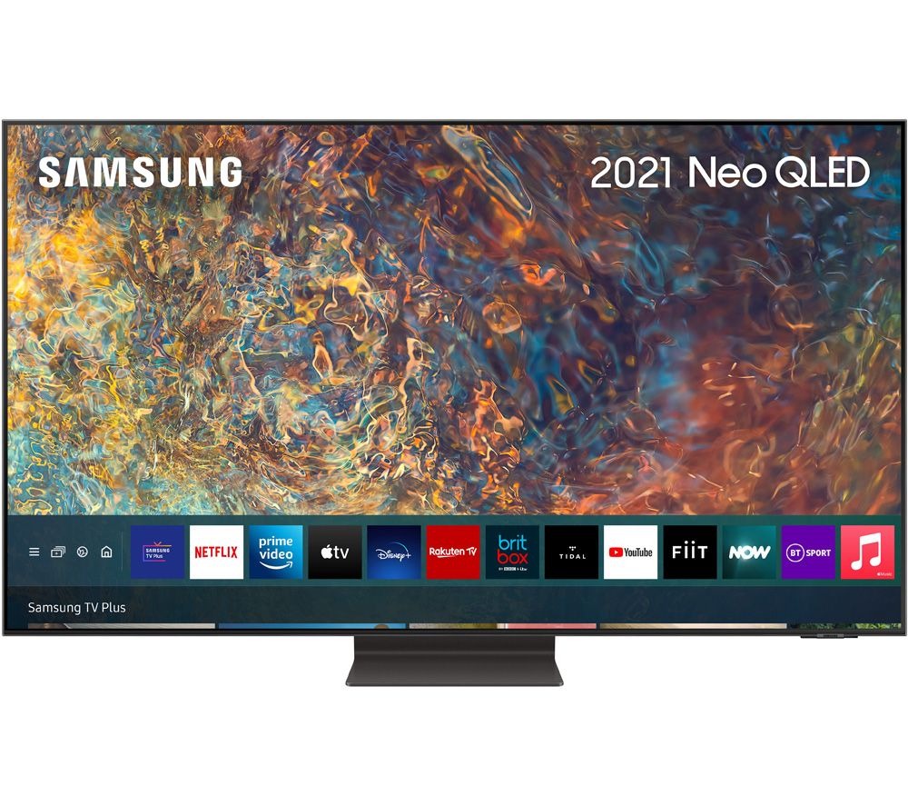 Samsung 55 Inch QN94A Neo QLED 4K Smart TV (2021) - Ultrawide Anti-Reflection Screen, Neo Quantum 4K Processor With Motion Xcelerator & Alexa Built In, Smart TV Streaming & 3D Audio – QE55QN94AATXXU