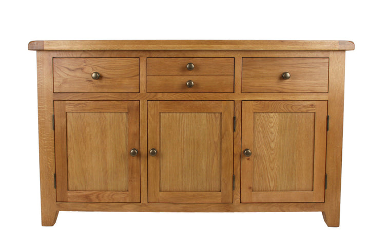 Oak-style living room furniture and storage