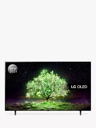 LG OLED55A16LA (2021) OLED HDR 4K Ultra HD Smart TV, 55 inch with Freeview Play/Freesat HD & Dolby Atmos