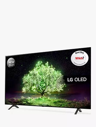 LG OLED55A16LA (2021) OLED HDR 4K Ultra HD Smart TV, 55 inch with Freeview Play/Freesat HD & Dolby Atmos