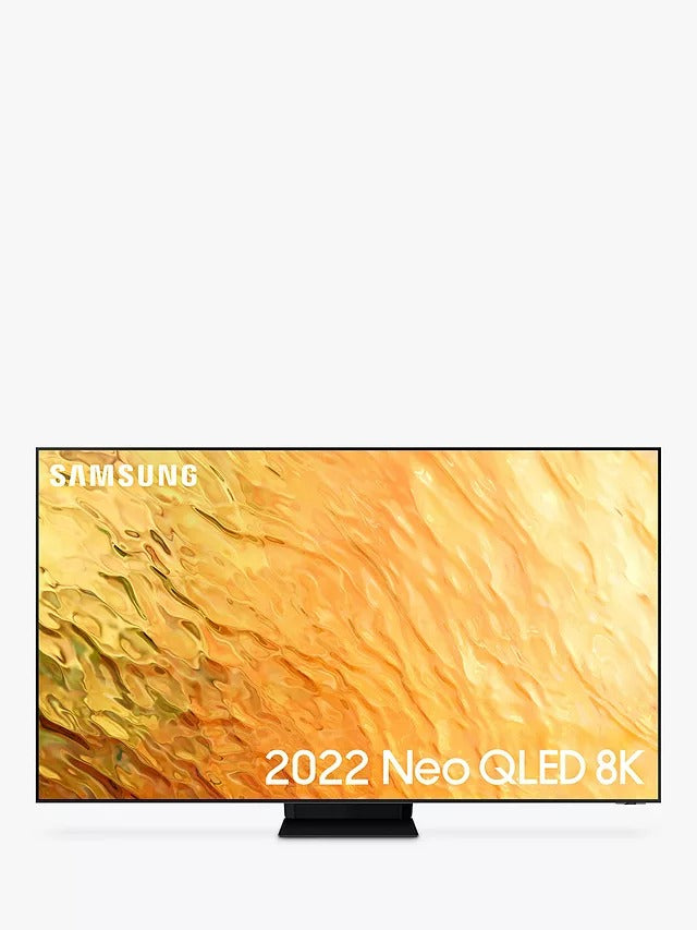 Samsung QE65QN800B (2022) Neo QLED HDR 2000 8K Ultra HD Smart TV, 65 inch with TVPlus/Freesat HD & Dolby Atmos