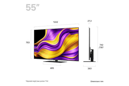 55" LG Evo OLED55G56LS 4K HDR Smart EVO AI OLED TV image 7