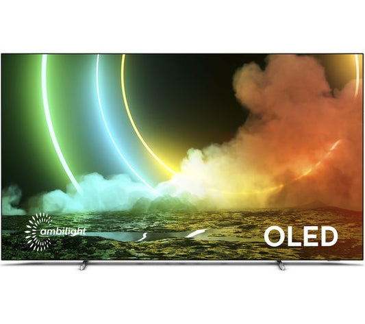 55" Philips 55OLED705/12 Ambilight 4K HDR Android Smart OLED TV image 1