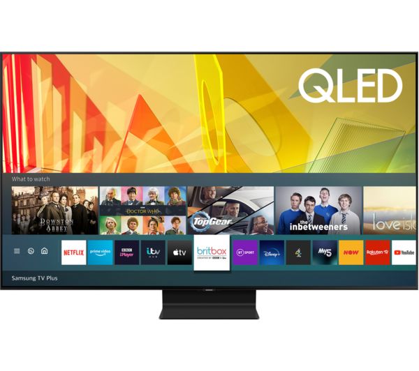 55" Samsung QE55Q90RATXXU 4K HDR Smart QLED TV image 1