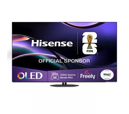 55" Hisense 55A85QTUK Premium 4K HDR Smart OLED TV