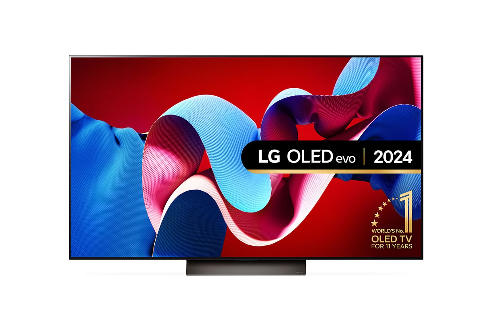 65" LG Evo OLED65C44LA 4K HDR Smart Evo OLED TV