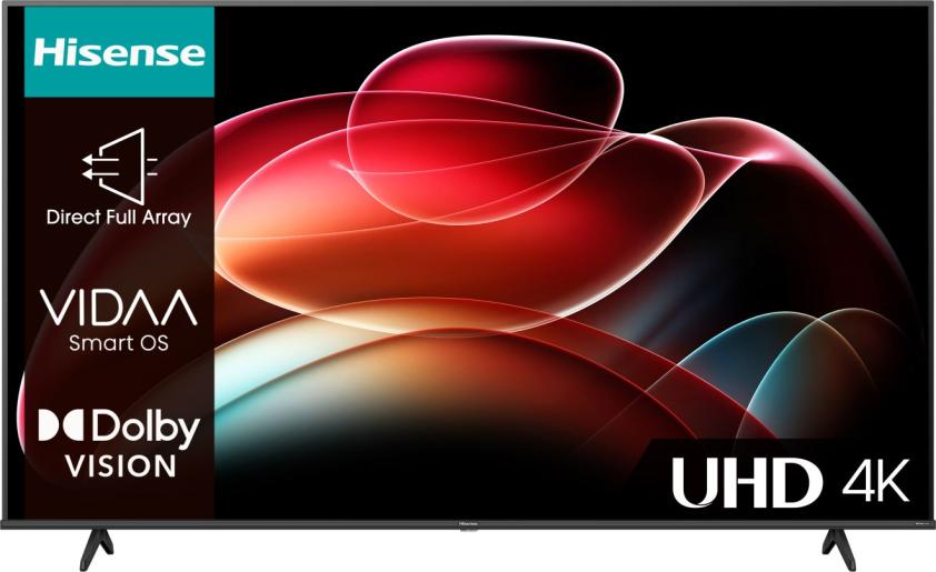 50" Hisense 50A6KTUK 4K HDR Freeview Play Smart LED TV