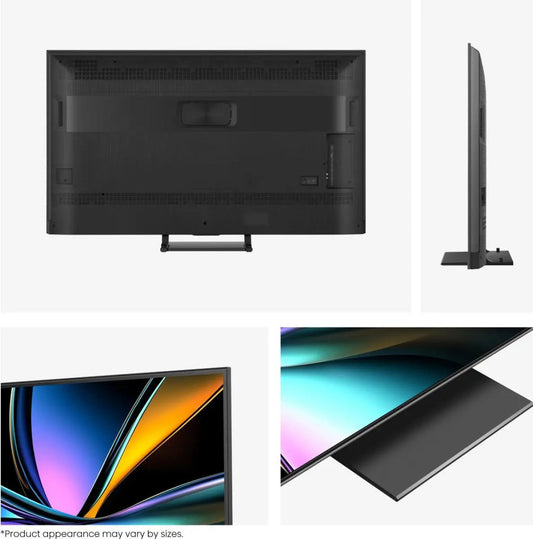 75" Hisense 75U7QTUK Pro 4K HDR Smart Mini LED TV