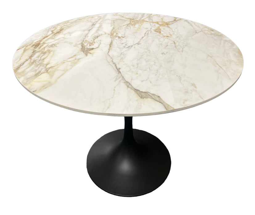 Bentley 0.9m Round Table (Black KD)