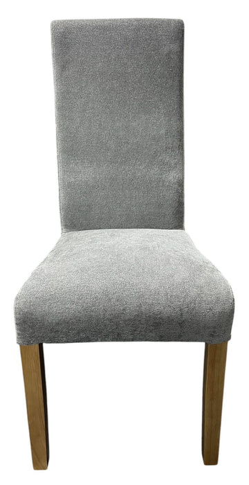 Berry Grey Fabric Chair
