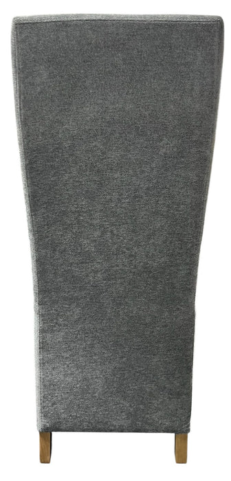 Berry Grey Fabric Chair