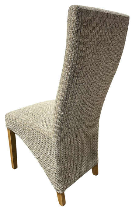 Berry Mixed Brown Fabric Chair