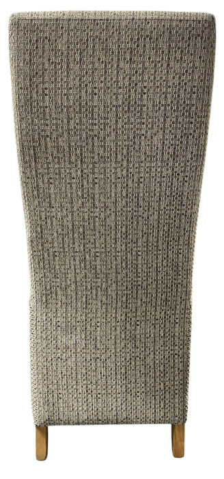 Berry Mixed Brown Fabric Chair
