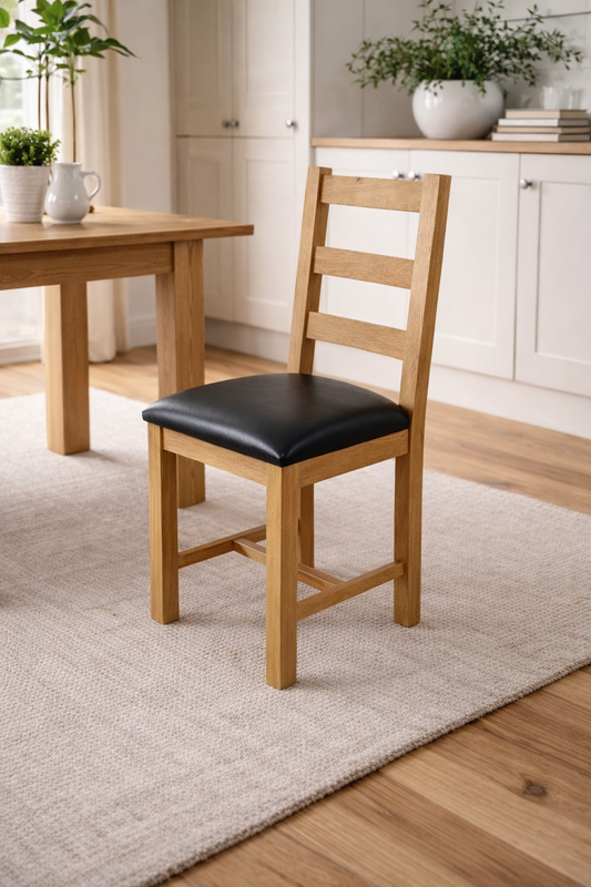 2 x Torino Ladder Back Chairs (KD)