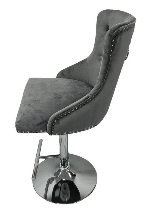 Chelsea 01 Dark Grey Bar Stool