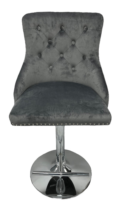 Chelsea 01 Dark Grey Bar Stool