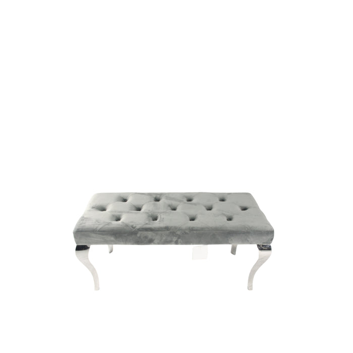 Lewis Dark Grey Bench 110/130/160cm
