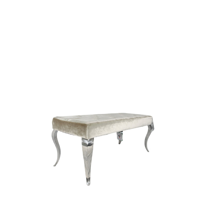 Lewis Shiny Mink Bench 110/130cm