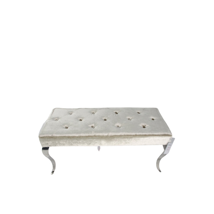 Lewis Shiny Mink Bench 110/130cm