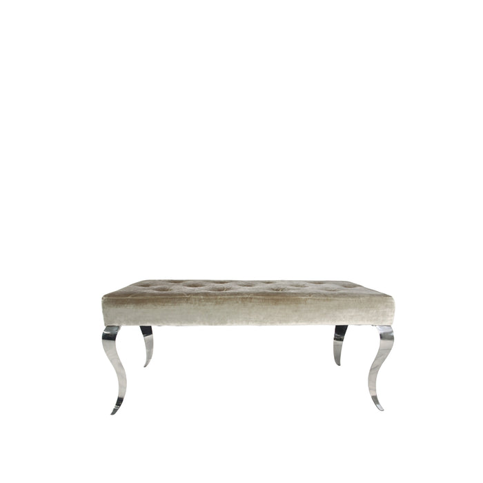 Lewis Shiny Mink Bench 110/130cm