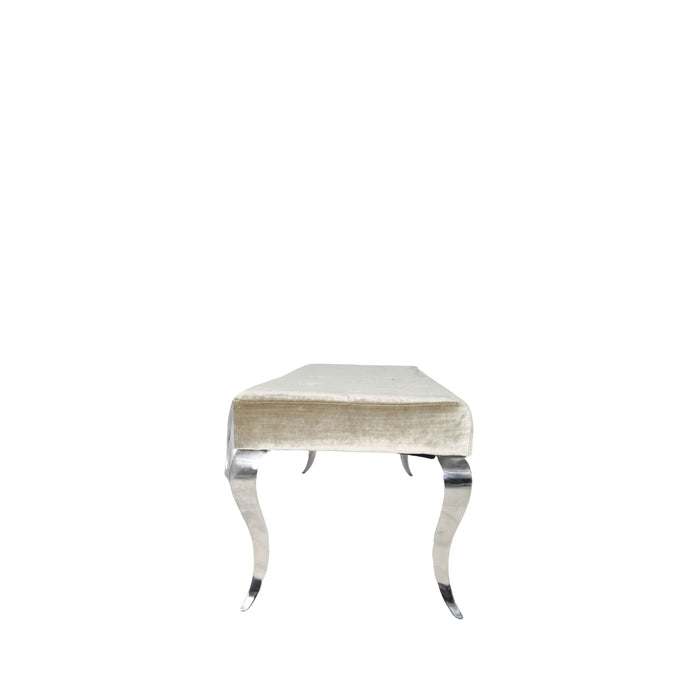 Lewis Shiny Mink Bench 110/130cm