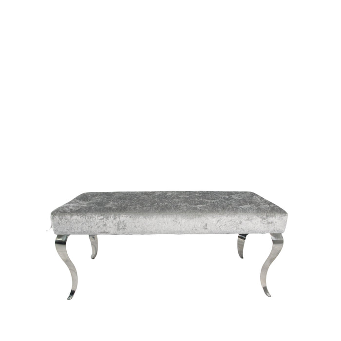 Lewis Silver Grey Bench 110/130/160cm