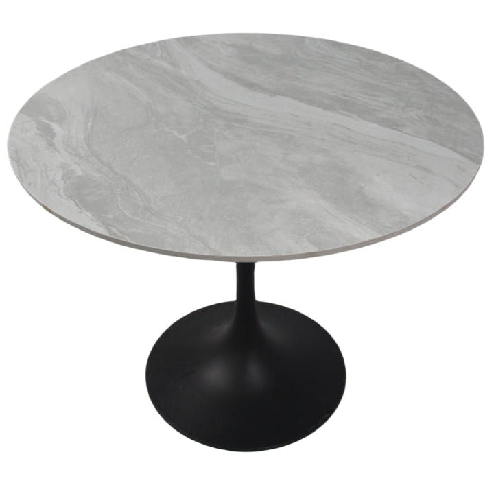 Bentley 0.9m Round Table (Black KD) detail
