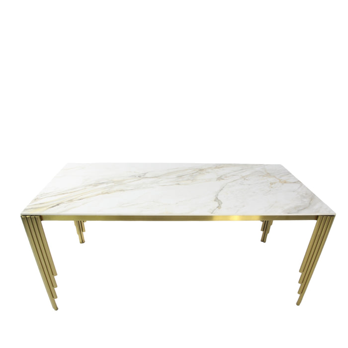 G-Mayfair Gold 1.8m Dining Table