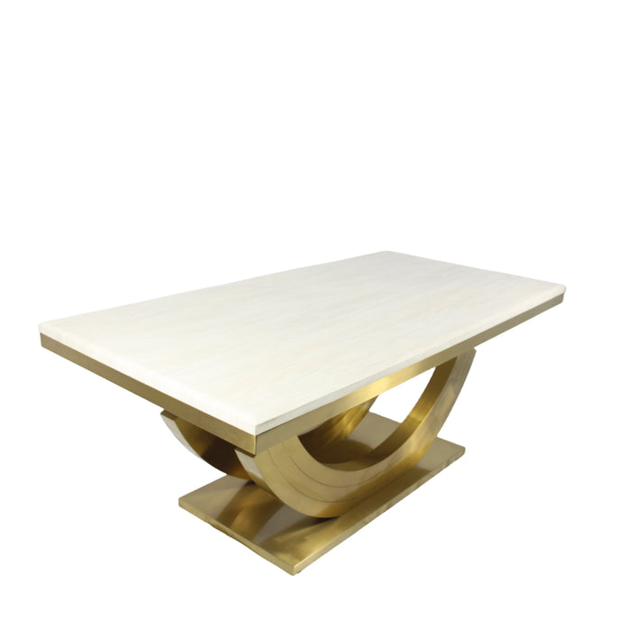 G- Chanel Marble dining Table 200cm (Monaco)