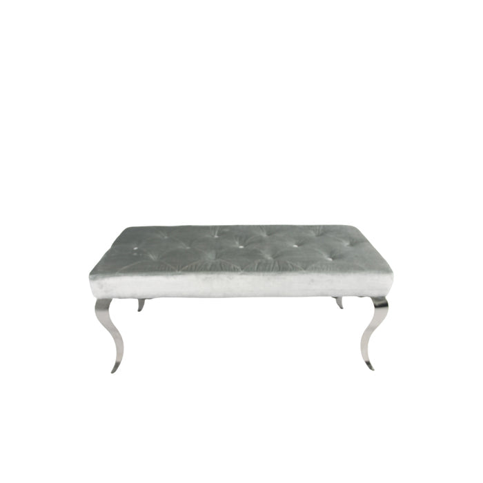 Lewis Silver Grey Bench 110/130/160cm