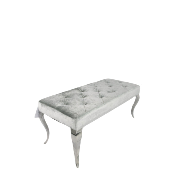 Lewis Silver Grey Bench 110/130/160cm