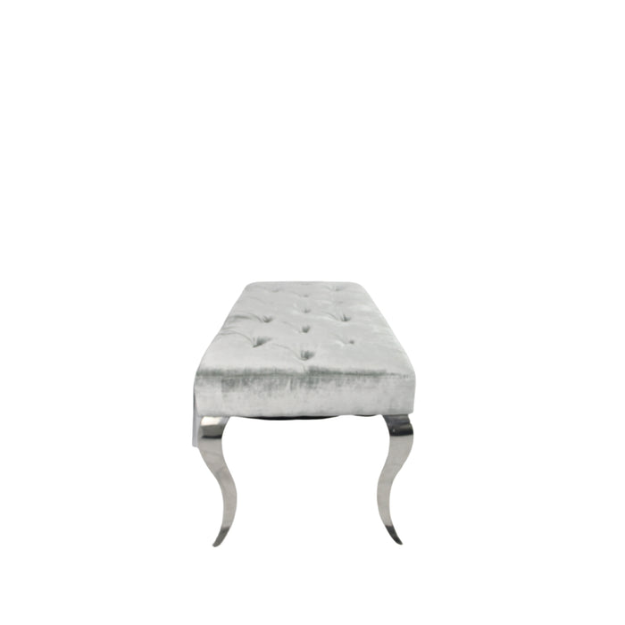 Lewis Silver Grey Bench 110/130/160cm
